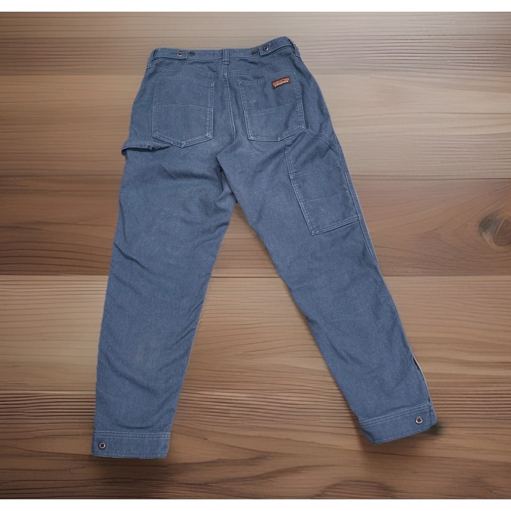 Patagonia All Season Hemp Canvas Double Knee Utility Pants Blue Women's Size‎ 10 - Picture 7 of 8